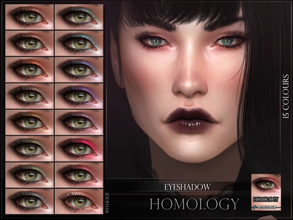 Sims 4 Homology Eyeshadow by RemusSirion at TSR