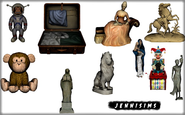 Sims 4 Decorative Home Sets (10 Items) at Jenni Sims