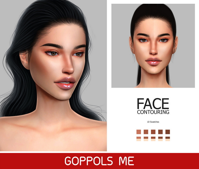 Sims 4 GPME Face Contouring at GOPPOLS Me