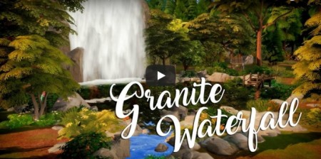 Granite Waterfall at Dream Team Sims