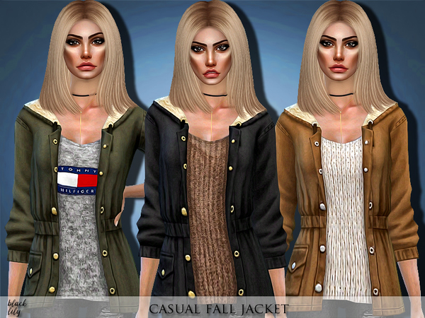 Sims 4 Casual Fall Jacket by Black Lily at TSR