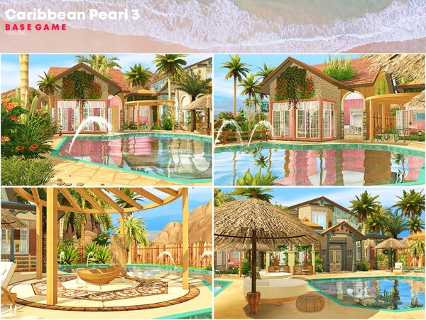 Sims 4 Caribbean Pearl 3 by Pralinesims at TSR