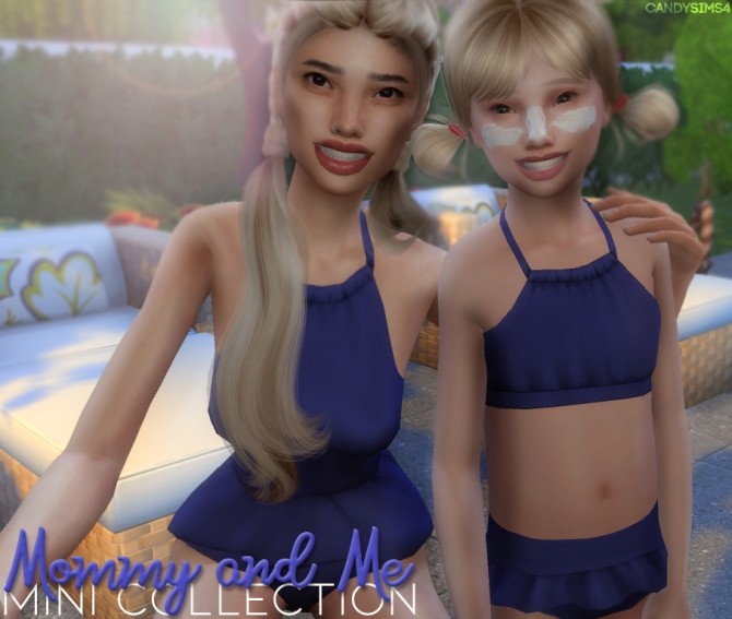 Sims 4 MOMMY AND ME MINI COLLECTION at Candy Sims 4