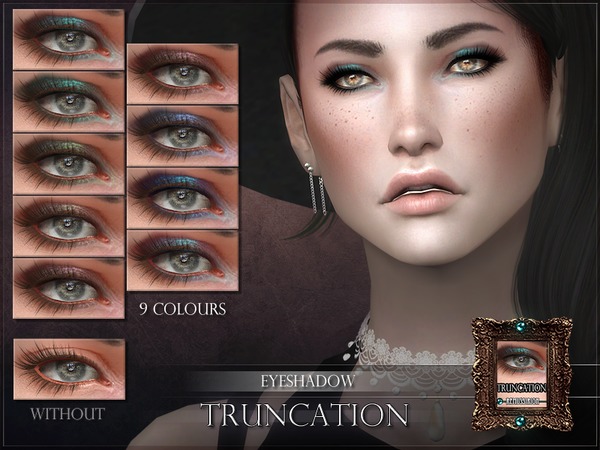 Sims 4 Truncation Eyeshadow by RemusSirion at TSR