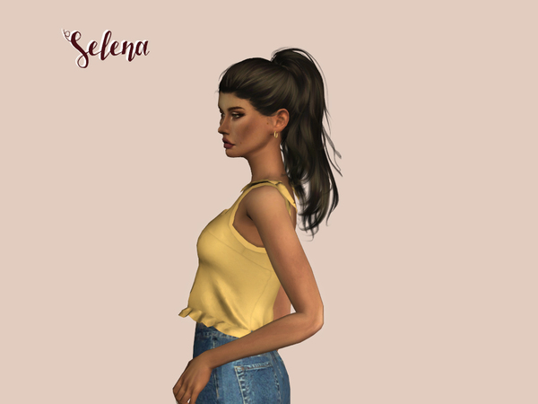 Sims 4 Selena Top by laupipi at TSR