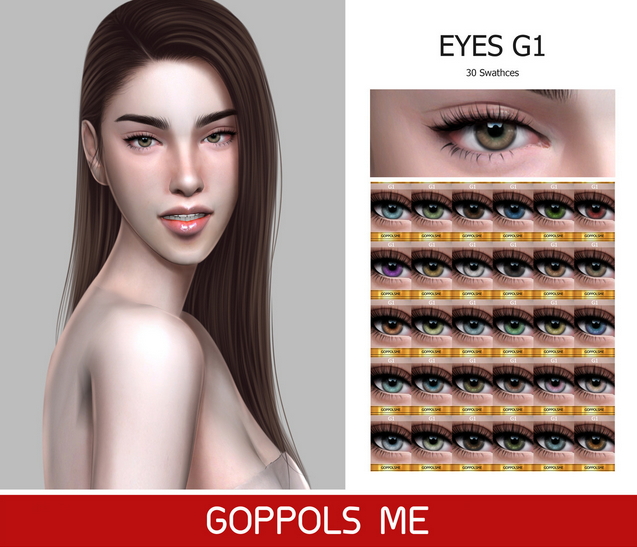 Sims 4 Eyes G1 at GOPPOLS Me