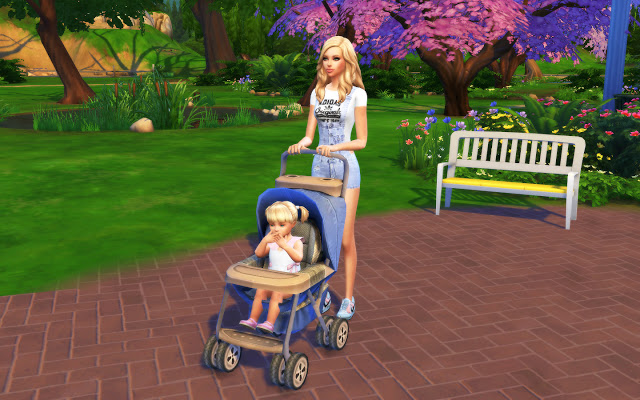 Sims 4 Stroller Pose Pack at MSQ Sims