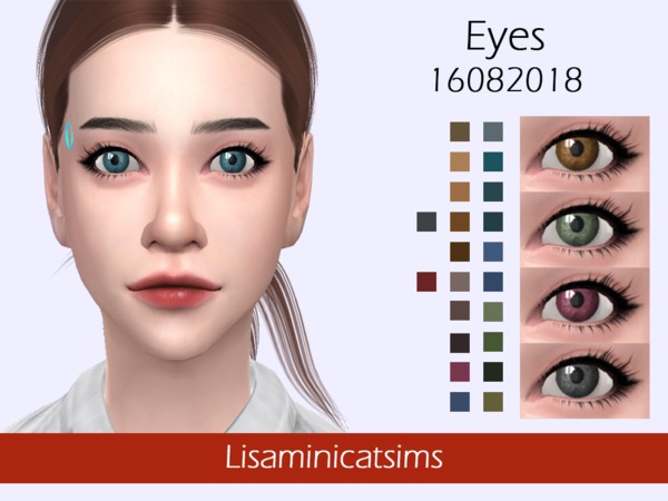 Sims 4 LMCS Eyes 16082018 by Lisaminicatsims at TSR