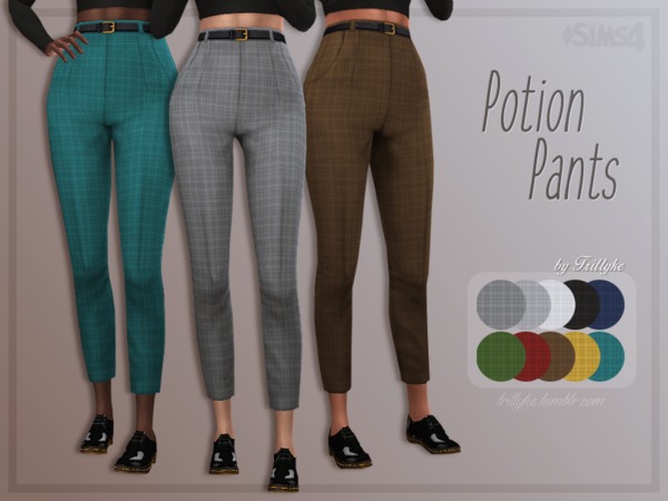 Sims 4 Potion Pants by Trillyke at TSR