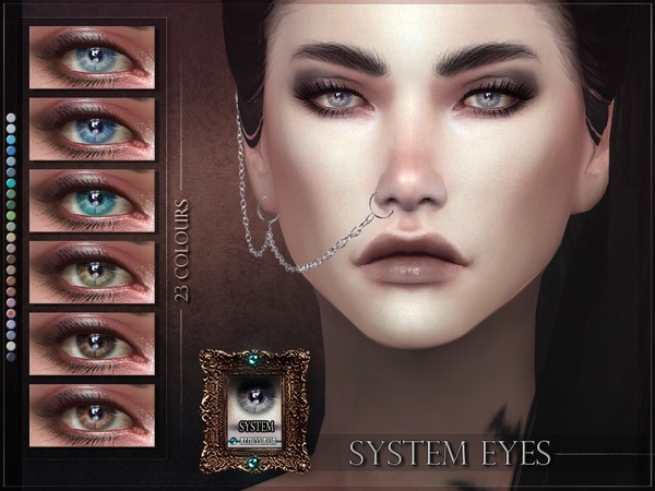 Sims 4 System Eyes by RemusSirion at TSR