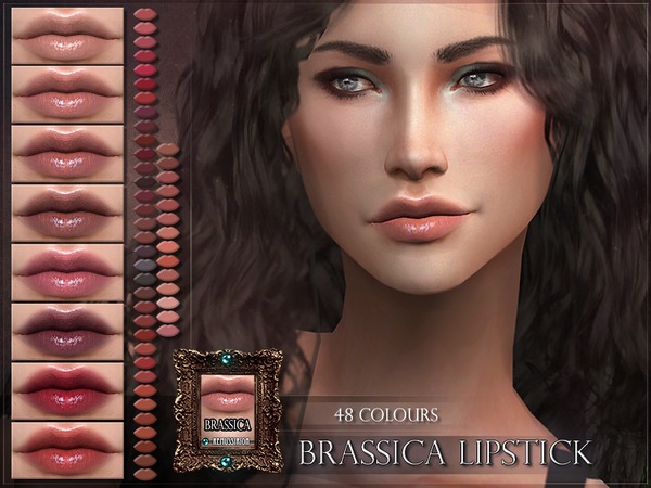 Sims 4 Brassica Lipstick by RemusSirion at TSR