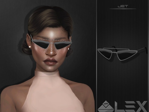 Sims 4 Jet sunglasses by Mr.Alex at TSR