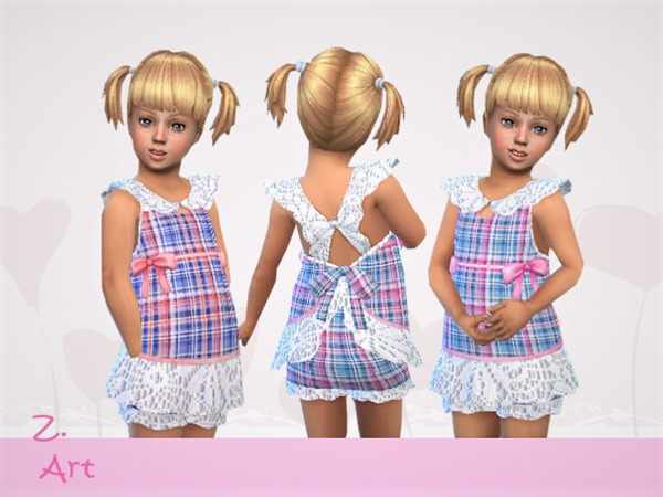 Sims 4 BabeZ 46 cute outfit by Zuckerschnute20 at TSR