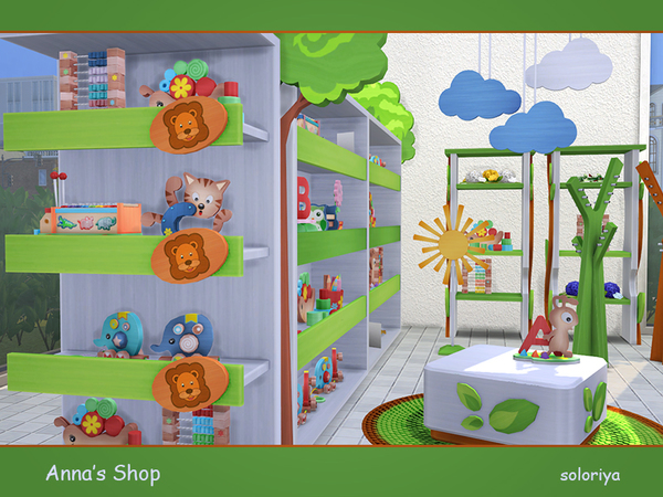 Sims 4 Annas Shop by soloriya at TSR