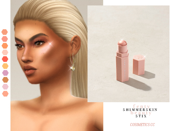 Sims 4 Shimmerskin stix by cosimetics at TSR