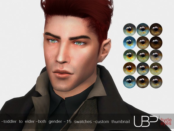 Sims 4 Hyde eyes by Urielbeaupre at TSR