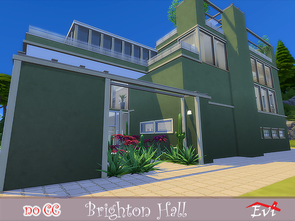 Sims 4 Brighton Hall by evi at TSR