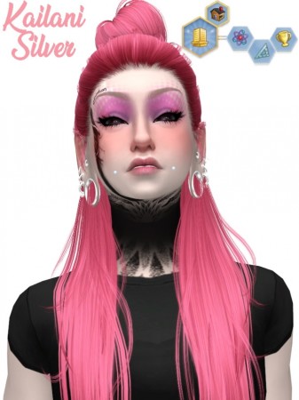 Kailani Silver by ScarlettxBlack at Mod The Sims
