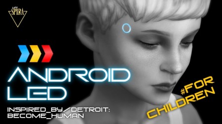 Glowing Android LEDs for Children by LadySpira at Mod The Sims