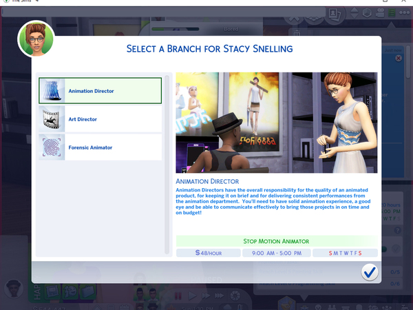 Sims 4 Ultimate Animator Career by asiashamecca at TSR