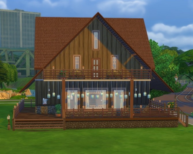 Sims 4 Bedlington Boathouse Replacement by paksetti at Mod The Sims