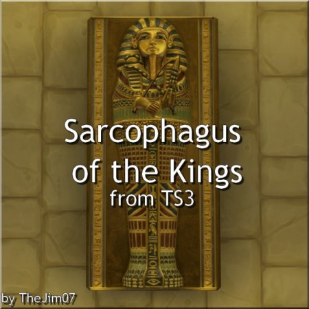 Sarcophagus of the Kings from TS3 by TheJim07 at Mod The Sims