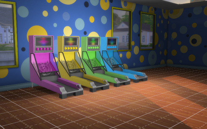 Sims 4 Skee Ball & Photo Booth by fire2icewitch at Mod The Sims