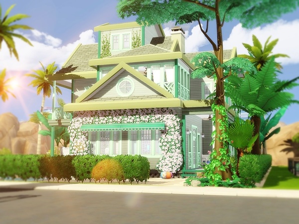 Sims 4 Beach Paradise 2 by MychQQQ at TSR