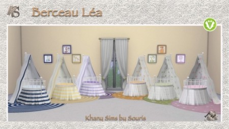 LEA crib by Souris at Khany Sims