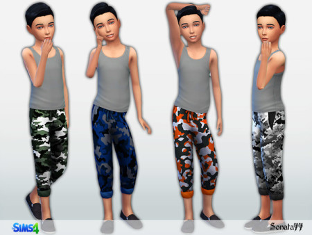 S77 boy 29 military pants for boys by Sonata77 at TSR