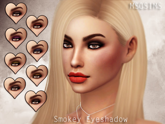Sims 4 Smokey Eyeshadow at MSQ Sims