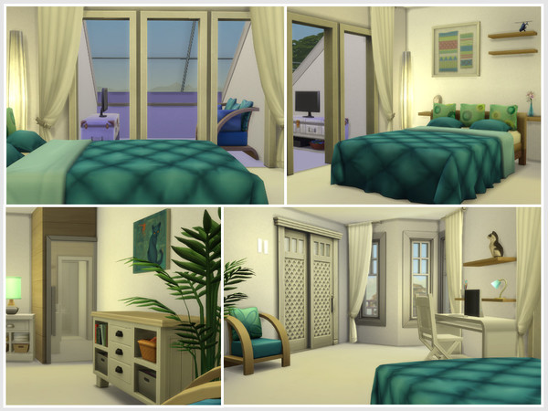 Sims 4 Wildflower house No CC by philo at TSR