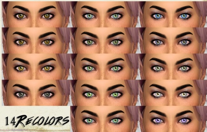 Sims 4 TMS Ms Redux Eyes by TheMuseSway at Mod The Sims