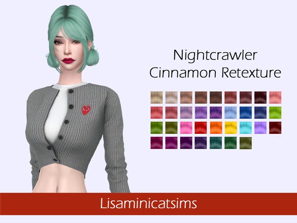 Sims 4 LMCS Nightcrawler Cinnamon Retexture by Lisaminicatsims at TSR
