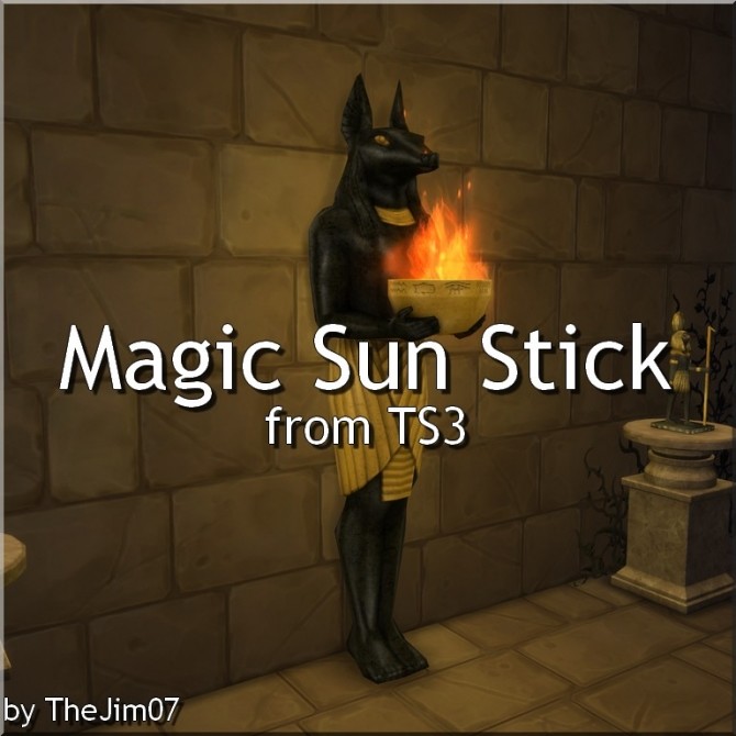 Sims 4 Magic Sun Stick from TS3 by TheJim07 at Mod The Sims