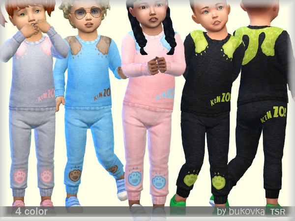 Sims 4 Set Toddler by bukovka at TSR