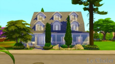 Le Chalet house by BrazilianLook at Mod The Sims