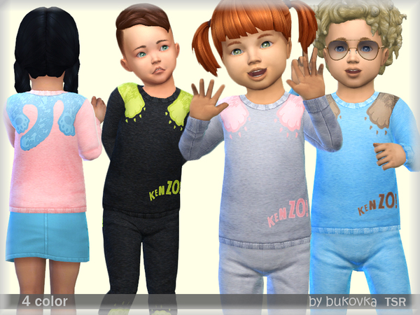 Sims 4 Set Toddler by bukovka at TSR