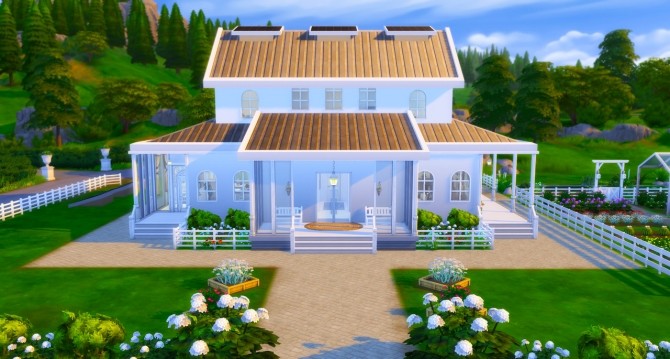 Sims 4 Magnolia Farmhouse at BERESIMS