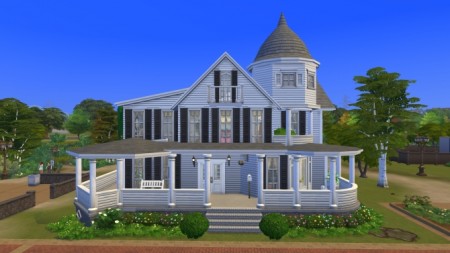 Sabrina the teenage witch (CC Free) house by LianZiemas at Mod The Sims