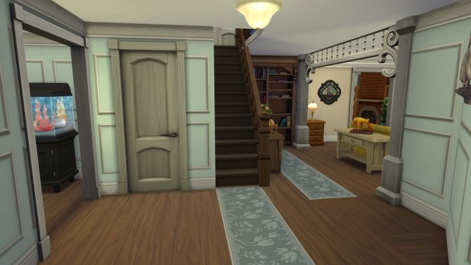 Sims 4 Sabrina the teenage witch (CC Free) house by LianZiemas at Mod The Sims