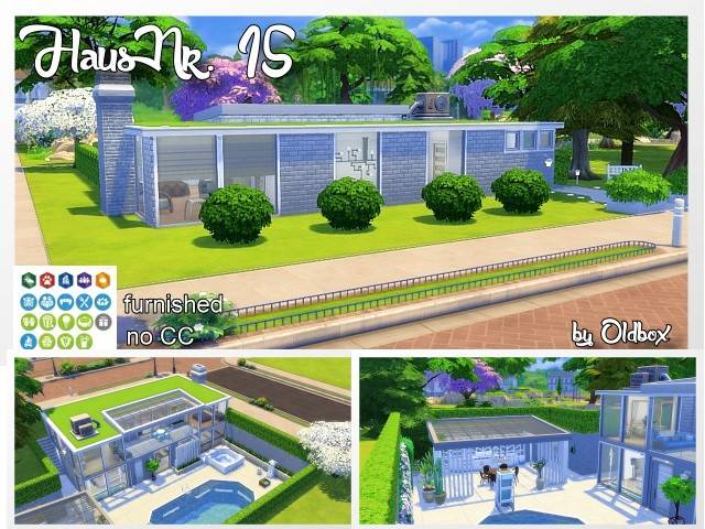 Sims 4 House Nr. 15 by Oldbox at All 4 Sims