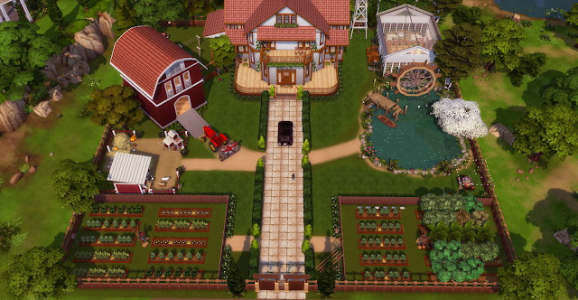 Sims 4 Seasons Family Farm at Lily Sims