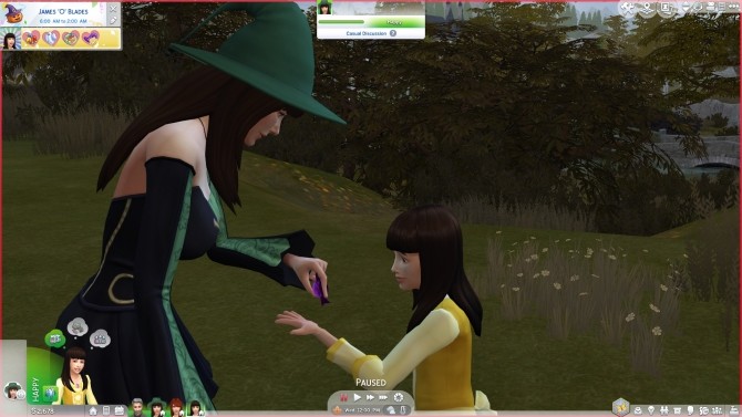 Sims 4 Ask for treats and satisy trick or treat holiday tradition by Peterskywalker at Mod The Sims