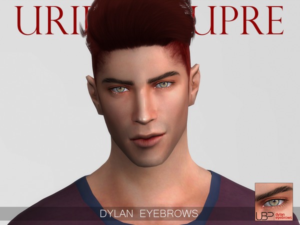 Sims 4 Dylan eyebrows by Urielbeaupre at TSR