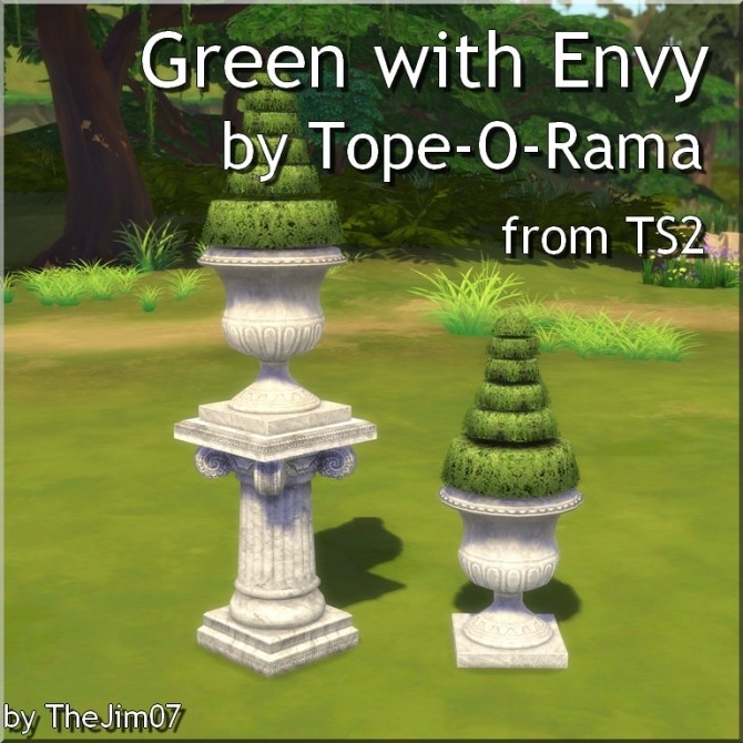 Sims 4 Green with Envy by Tope O Rama from TS2 by TheJim07 at Mod The Sims