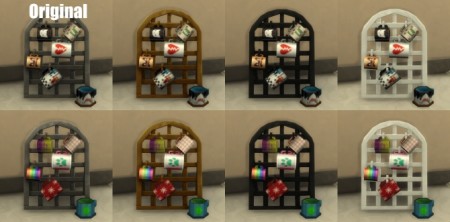 Concept Coffee Mug Rack Colors by harlequin_eyes at Mod The Sims