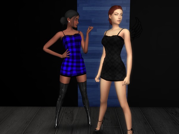 Sims 4 Dress v1 by Viy Sims at TSR