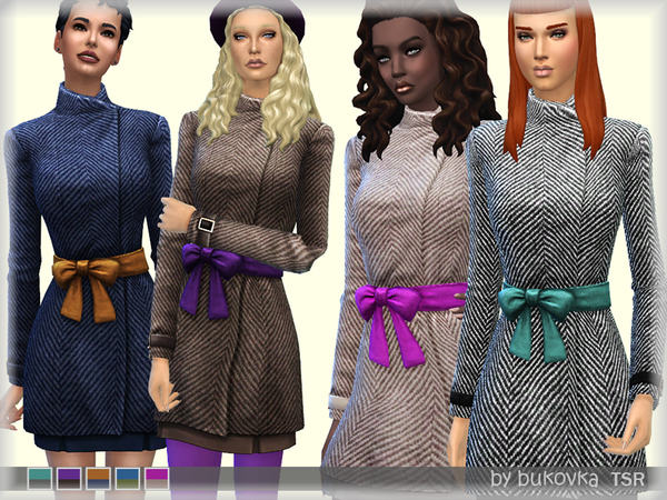 Sims 4 Coat Clothes by bukovka at TSR