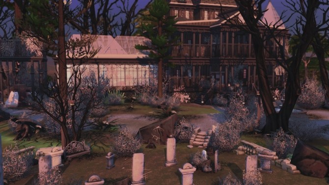 Sims 4 VON WINDENBURG ESTATE at BERESIMS